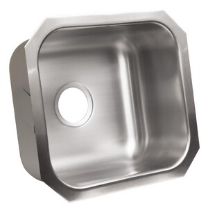 17-13/16 in. Undermount Stainless Steel Single Bowl Kitchen Sink