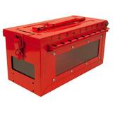 Master Lock Portable Group Lock Box with Key and Side Window MS601 at Pollardwater