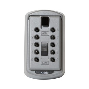 Keysafe Slimline 2 Key Pushbutton Safe​ in Titanium