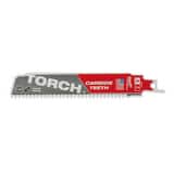 Milwaukee® The Torch™ 6 in. 8 TPI Reciprocating Saw Blade with Carbide Teeth M48005201 at Pollardwater