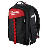 Milwaukee® 19-3/5 in. Low-Profile Backpack in Red and Black M48228202 at Pollardwater