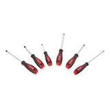 Milwaukee® Manual Multi-Bit 6 Piece Screwdriver M48222706 at Pollardwater