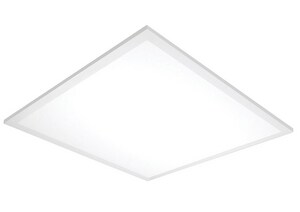 45W 1-Light LED Flat Panel Ceiling Light in White