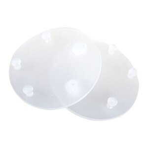3 in. Silicone Flapper in White