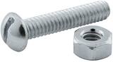FNW® 1/4 x 1-1/4 in. Carbon Steel Round Head Stove Bolt with Nut (Pack of 25) FNWSBRHZ14114 at Pollardwater