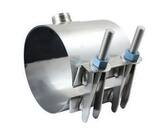 A.Y. McDonald 8 in. CC Brass Saddle with Stainless Steel Double Strap and Stud 8.85 - 9.25 in. MA84030905A4NPG at Pollardwater