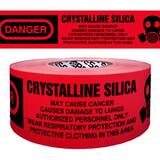 Presco 1000 x 3 in. Crystalline Silica Barricade Tape in Red PB3102R4323 at Pollardwater