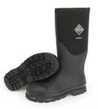 Muck Chore™ Classic 16 in. Waterproof Steel Toe Boots Men's Size 14 in Black RCHS000ABLK140 at Pollardwater