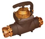Zenner FHZ25 Hydrant Meter 2-1/2 in FNST x MNST, Cubic Feet ZFHZ25BCF at Pollardwater