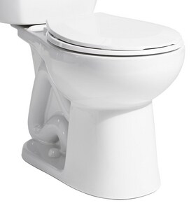 Round Toilet Bowl in White