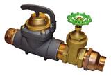 Zenner FHZ30 Hydrant Meter w/Gate Valve & Check Valve, Cubic Feet ZFHZ30BCFGVCV at Pollardwater