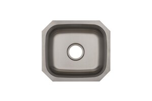 17-13/16 in. Undermount Stainless Steel Single Bowl Kitchen Sink