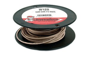 10 ft. Standard Copper Wire in White