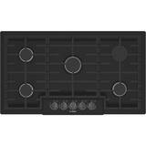 Bosch 800 Series 36 In 5 Burner Natural Gas Cooktop With Black