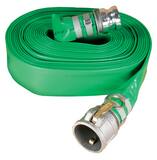 Abbott Rubber Co Inc 3 in. x 50 ft. Male Quick Connect x Female Quick Connect PVC Discharge Hose in Green A1142300050CE at Pollardwater