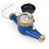 Seametrics MJR Series 3/4 in. NPT 22 gpm Epoxy Bronze and Thermoplastic Cold Water, Reed Switch Pulse Meter - US Gallons SMJR0751G at Pollardwater