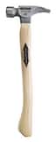 Milwaukee® 16 OZ. TI SMOOTH FACE, 18? CURVED  HICKORY HANDLE MTI16SC at Pollardwater