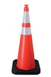 VizCon Enviro-Cone® 36 in. 12 lb. Cone with Reflective Collar V16036HIWB12 at Pollardwater
