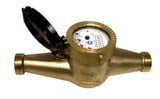 Seametrics MJN Series Brass Pulse Meter SMJNT100 at Pollardwater