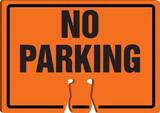 Accuform Cone Top Sign Orange Cone Top Sign 10 x 14 in. AFBC756 at Pollardwater