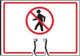 Accuform Cone Top Sign White Cone Top Sign 10 x 14 in. AFBC731 at Pollardwater