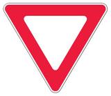 Accuform 30 x 30 in. Engineer Grade Reflective Aluminum Sign in  Red and White - YIELD AFRR377RA at Pollardwater