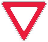 Accuform 30 x 30 in. Engineer Grade Reflective Aluminum Sign in  Red and White - YIELD AFRR377RA at Pollardwater