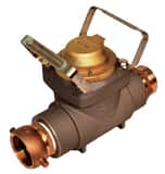 A.Y. McDonald Series 5125 5/8 x 1/2 in. Meter x MNPT Brass Water Service Check Valve M746202ED at Pollardwater