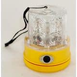 North American Signal Personal Flashing 24 LED Safety Light with Magentic Mount & Photocell NPSLM2C at Pollardwater