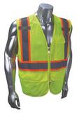 Radians Radwear™ L Size Polyester Surveyor Vest in Hi-Viz Green RSV2722ZGML at Pollardwater