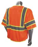 Radians Radwear™ L Size Polyester Surveyor Vest in Hi-Viz Orange RSV2723ZOML at Pollardwater
