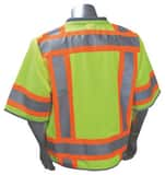 Radians Radwear™ L Size 300D and Polyester Safety Vest in Green RSV553ZGDL at Pollardwater