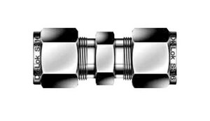 1 in. Tube OD 316 Stainless Steel Union Double Ferrule