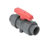 Plastic Full Port Union Threaded 225# Ball Valve HTBB2040TPFG at Pollardwater