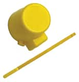 Mars Company Plastic Curb Stop Valve Lock with Strap (Pack of 10) MF2273010WHPK at Pollardwater