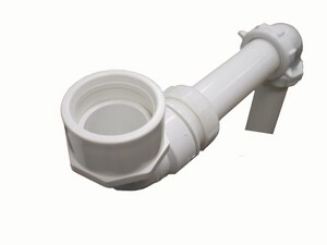 Shower Floor Drain Kit for 1-1/2 in. Drain Pipe in White