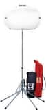 Multiquip GloBug 110000 Lumens 800 Watt 13-1/5 ft. 3-Stage LED Balloon Diffused Light with Pentapod Stand MGB8LED at Pollardwater