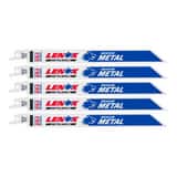 LENOX 8” x 18TPI 818R Bi-metal Reciprocating Saw Blade 5PK L20578818RPK at Pollardwater