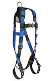 FallTech Contractor Plus 1D Standard Non-Belted Full Body Harness, Univeral Fit (SM-LG) F7016B at Pollardwater