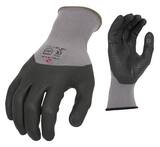 Radians Size XL Nitrile Coated Plastic and Spandex Assembly and Cleaning Foam Reusable Gloves in Grey and Black (Pack of 12) RRWG12XL at Pollardwater