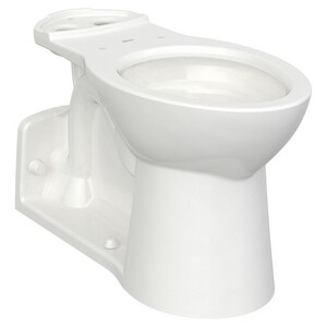 1.28 gpf Elongated Floor Mount Two Piece Toilet Bowl in White