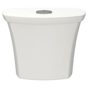 1.1 gpf/1.6 gpf Dual Flush Toilet Tank in White