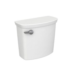 1.28 gpf Two Piece Toilet Tank with Left-Hand Trip Lever in White
