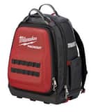 Milwaukee® PACKOUT™ 15-3/4 x 11-81/100 in. Nylon and 1680D Backpack in Red M48228301 at Pollardwater