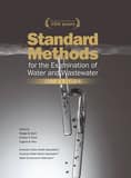 AWWA Standard Methods for Examination of Water & Wastewater 23rd Edition AME10086 at Pollardwater