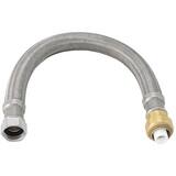 Jones Stephens Plumbite® 3/4 x 3/4 FIP x 24 in. Push to Connect Water Heater Connector JC77479LF