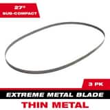 Milwaukee® 14 TPI 27 x 1/2 in. Band Saw (Pack of 3) M48390711 at Pollardwater