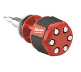 Milwaukee® Non-Magnetic Nut, Phillips, Slotted, Square and Torx® Screwdriver M48222330 at Pollardwater