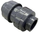 FNW® Figure 345A 1-1/4 in. PVC NPT x Socket Weld True Union Ball Check Valve FNW345AVH at Pollardwater