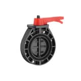 FNW® Figure 721A 6 in. PVC EPDM Lever Operated Wafer Butterfly Valve FNW721AEU at Pollardwater
